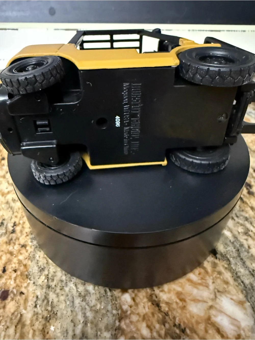 Set of 2 CAT Yellow Construction Vehicle Toy Set - Forklift & Loader